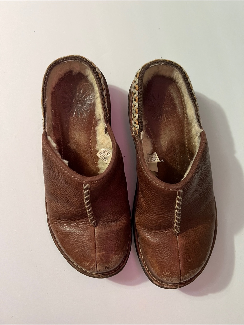 UGG Kohala leather mule clogs Size 7